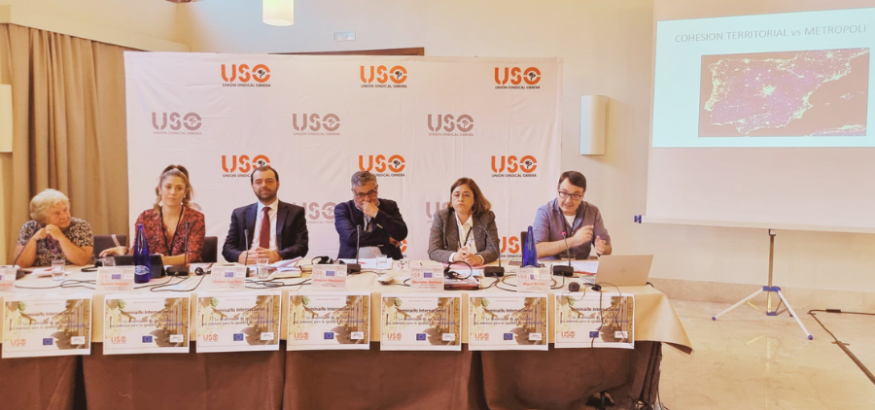 USO-Asturias interviene en un seminario internacional sobre la despoblación