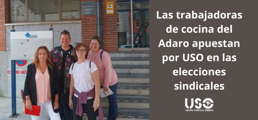 USO consigue representación sindical en la cocina del Sanatorio Adaro